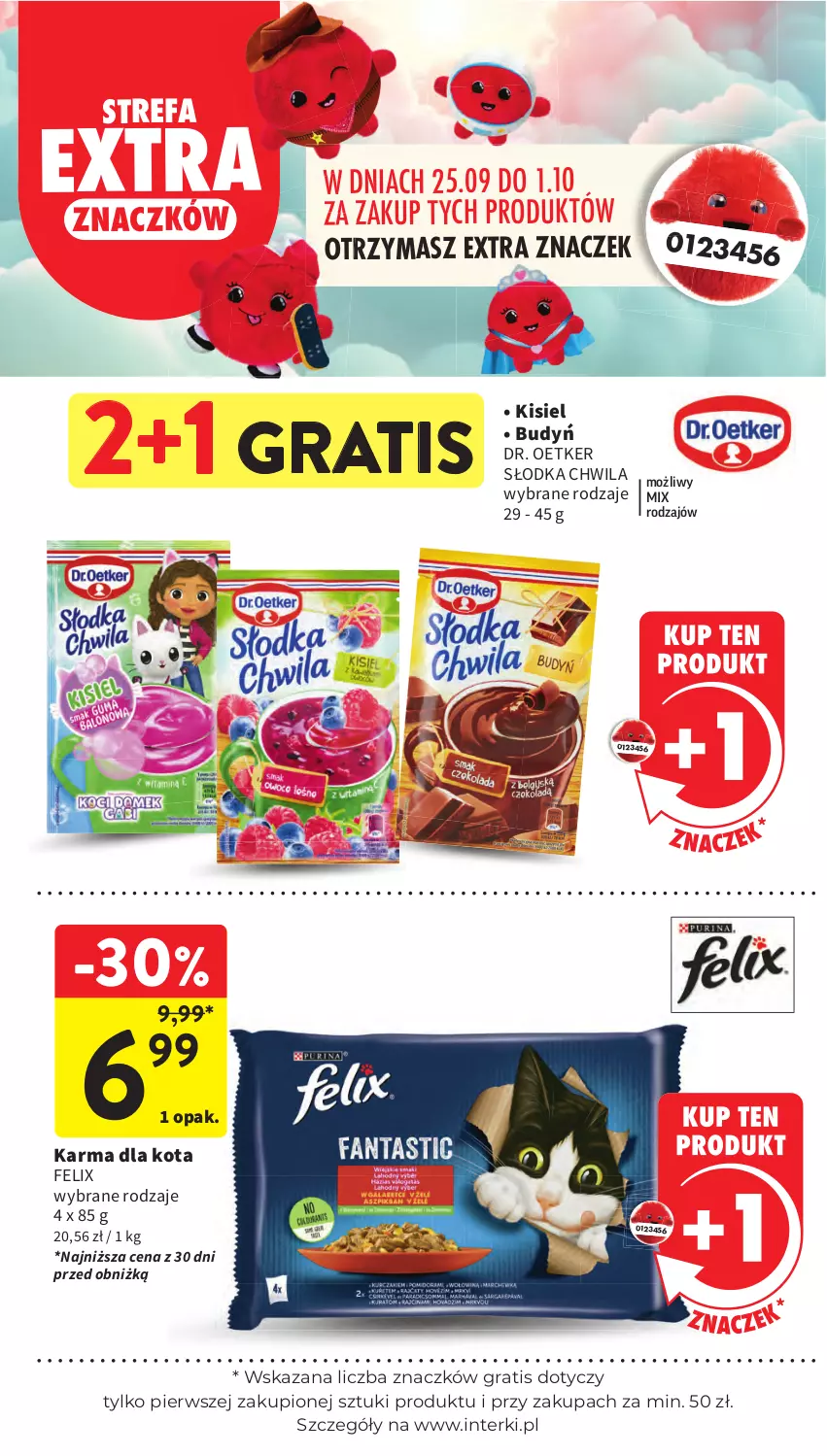 Gazetka promocyjna Intermarche - Gazetka Intermarche - ważna 25.09 do 01.10.2025 - strona 16 - produkty: Budyń, Fa, Felix, Gra, Kisiel