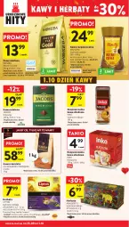 Gazetka promocyjna Intermarche - Gazetka Intermarche - Gazetka - ważna od 01.10 do 01.10.2025 - strona 32 - produkty: Earl Grey, Kawa rozpuszczalna, Inka, Kawa ziarnista, Kawa mielona, Kawa, Jacobs Krönung, Lipton, Mocca Fix Gold, Jacobs, Woseba, Herbata, Mango, Fa