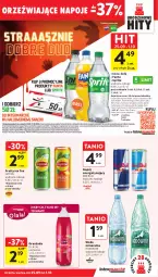 Gazetka promocyjna Intermarche - Gazetka Intermarche - Gazetka - ważna od 01.10 do 01.10.2025 - strona 37 - produkty: Gin, Red Bull, Ice tea, Coca-Cola, Lipton, Fanta, Woda mineralna, Woda, Sprite, Napój, Fa