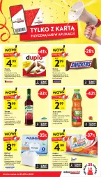 Gazetka promocyjna Intermarche - Gazetka Intermarche - Gazetka - ważna od 01.10 do 01.10.2025 - strona 9 - produkty: Sok, Mus, Papier, Aquaphor, Snickers, Syrop, Ferrero, Baton, Kubuś, Herbapol