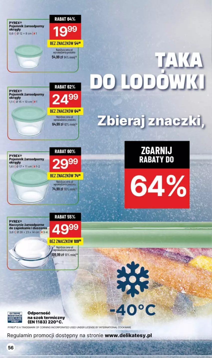 Gazetka promocyjna Delikatesy Centrum - Gazetka DC47 czw-sr - ważna 30.11 do 06.12.2023 - strona 56 - produkty: Pojemnik, Por