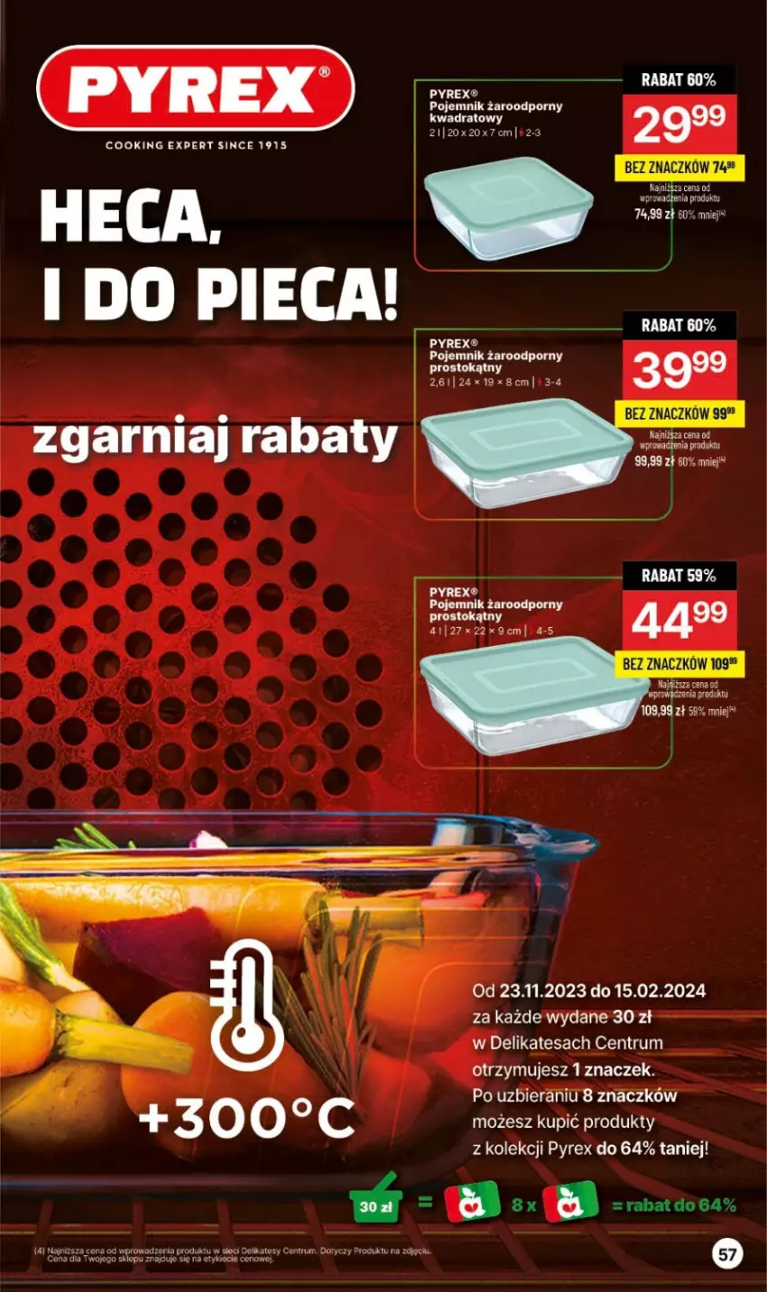 Gazetka promocyjna Delikatesy Centrum - Gazetka DC47 czw-sr - ważna 30.11 do 06.12.2023 - strona 57 - produkty: Pojemnik, Por, Rum