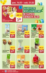 Gazetka promocyjna Aldi - Pełna oferta - Gazetka - ważna od 21.03 do 21.03.2026 - strona 20 - produkty: Cukier, Sękacz, Lizaki czekoladowe, Cukierki, Lizaki, Likier