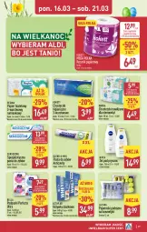 Gazetka promocyjna Aldi - Pełna oferta - Gazetka - ważna od 21.03 do 21.03.2026 - strona 29 - produkty: Rum, Gin, Papier, Bell, Pasta do zębów, Perfecta, Pojemnik, Papier toaletowy, Ręcznik, Chusteczki, Podpaski, Bella, Odżywka, Sensodyne, Blend-a-Med, Nivea