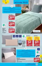 Gazetka promocyjna Aldi - Pełna oferta - Gazetka - ważna od 21.03 do 21.03.2026 - strona 35 - produkty: Gra, Kołdra, Poszewka, Wełna, Narzuta, Poduszka, HP