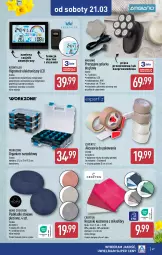 Gazetka promocyjna Aldi - Pełna oferta - Gazetka - ważna od 21.03 do 21.03.2026 - strona 49 - produkty: Czujnik zewnętrzny, Ser, Por, Akcesoria do pakowania, Szczotka, Organizer, Golarka, Ręcznik, Pokrowiec, Podkład, LG