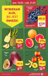 Gazetka promocyjna Aldi - Pełna oferta - Gazetka - ważna od 21.03 do 21.03.2026 - strona 5 - produkty: Borówka, Borówka amerykańska, SEKO, Ananas, Nektar, Grejpfrut