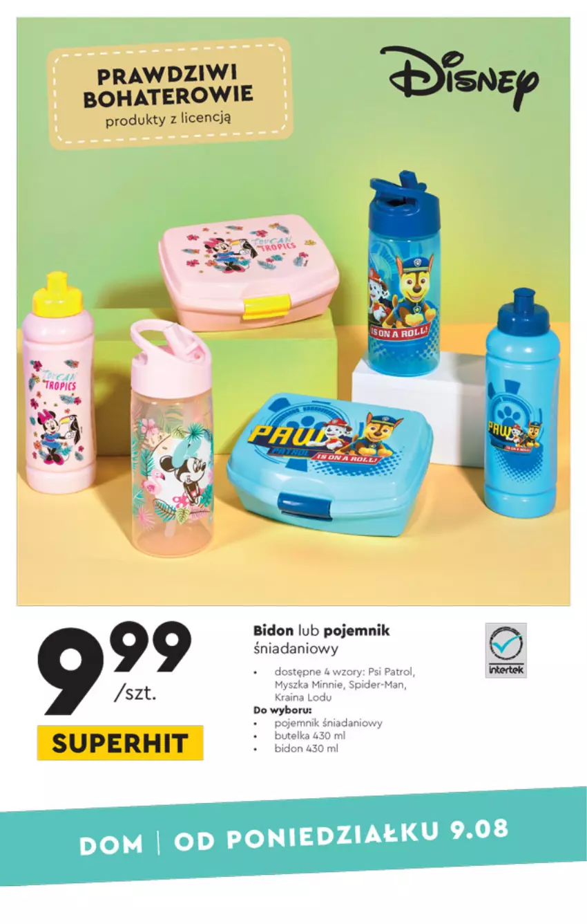 Gazetka promocyjna Biedronka - Okazje tygodnia - ważna 09.08 do 16.08.2021 - strona 17 - produkty: Danio, Minnie, Mysz, Pojemnik, Psi Patrol