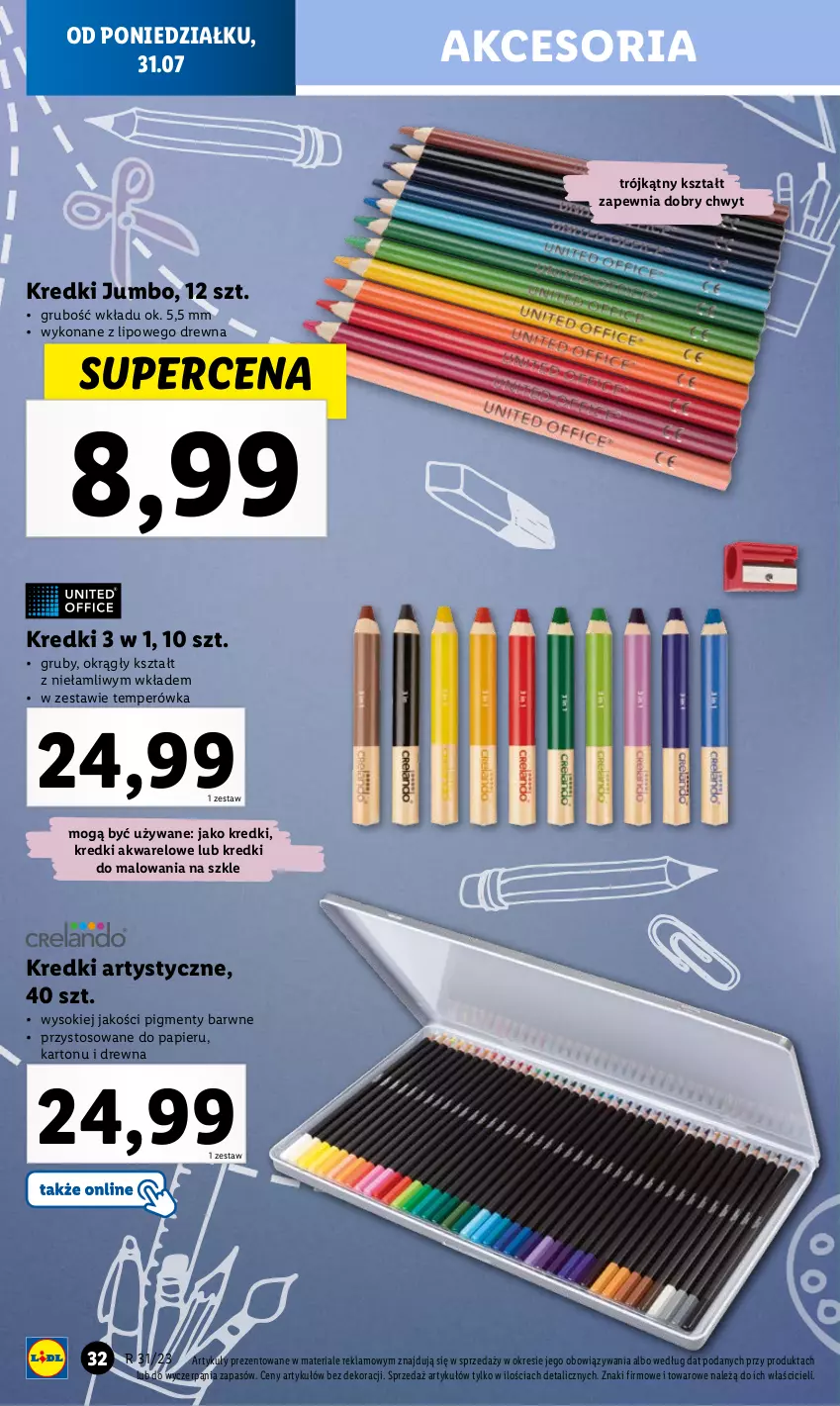 Gazetka promocyjna Lidl - KATALOG GOTOWI DO SZKOŁY - ważna 31.07 do 03.09.2023 - strona 32 - produkty: Papier, Sok