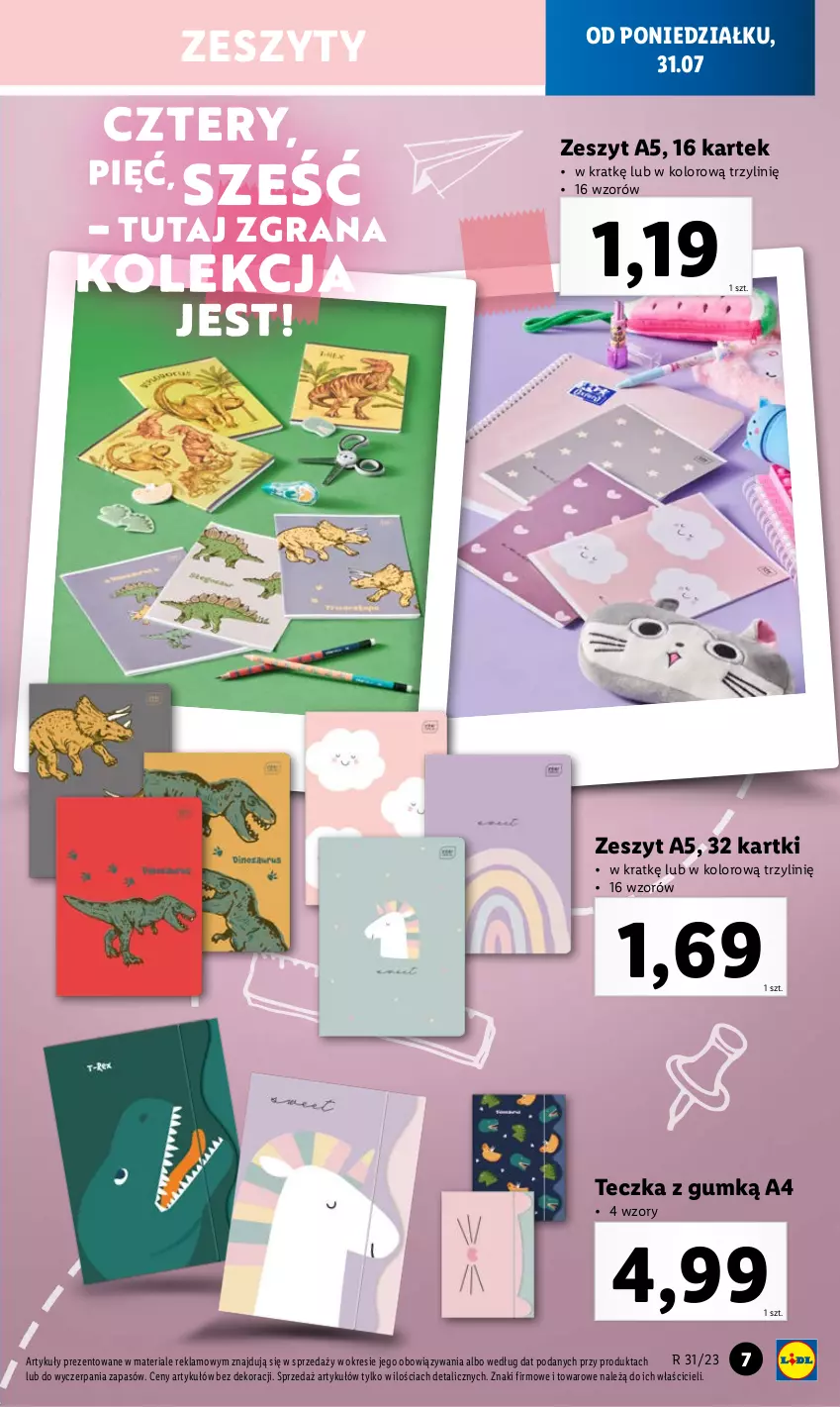 Gazetka promocyjna Lidl - KATALOG GOTOWI DO SZKOŁY - ważna 31.07 do 03.09.2023 - strona 7