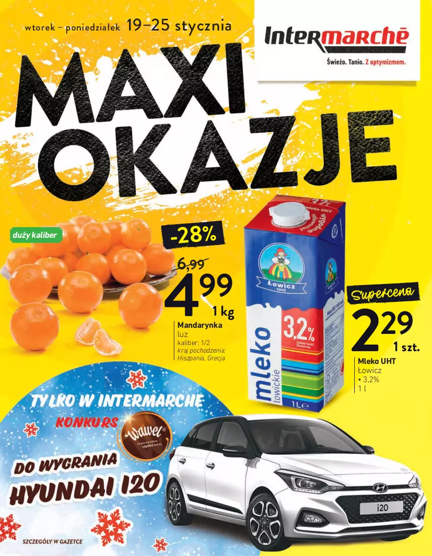 Gazetka promocyjna Intermarche - Dzień babci i dziadka - ważna 19.01 do 25.01.2021 - strona 1 - produkty: Mleko