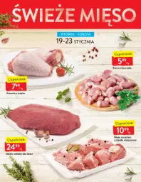 Gazetka promocyjna Intermarche - Dzień babci i dziadka - Gazetka - ważna od 25.01 do 25.01.2021 - strona 14 - produkty: Kurczak, Ser, Golonka z indyka, Serca z kurczaka, Udziec wołowy, Mięso na gulasz, Mięso