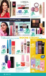 Gazetka promocyjna Super Pharm - Gazetka - Gazetka - ważna od 26.07 do 26.07.2023 - strona 8 - produkty: Makijaż, Eveline, Bell, Maybelline, PAESE, L’Oréal, Max Factor, Sztuczne rzęsy, Lakier, Fa