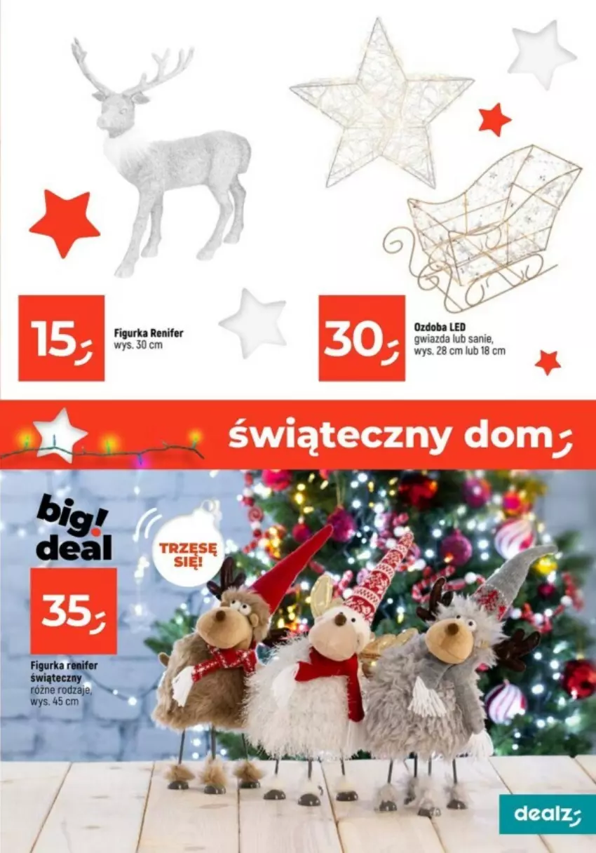 Gazetka promocyjna Dealz - ważna 09.11 do 15.11.2023 - strona 20 - produkty: Gwiazda, Ozdoba, Renifer