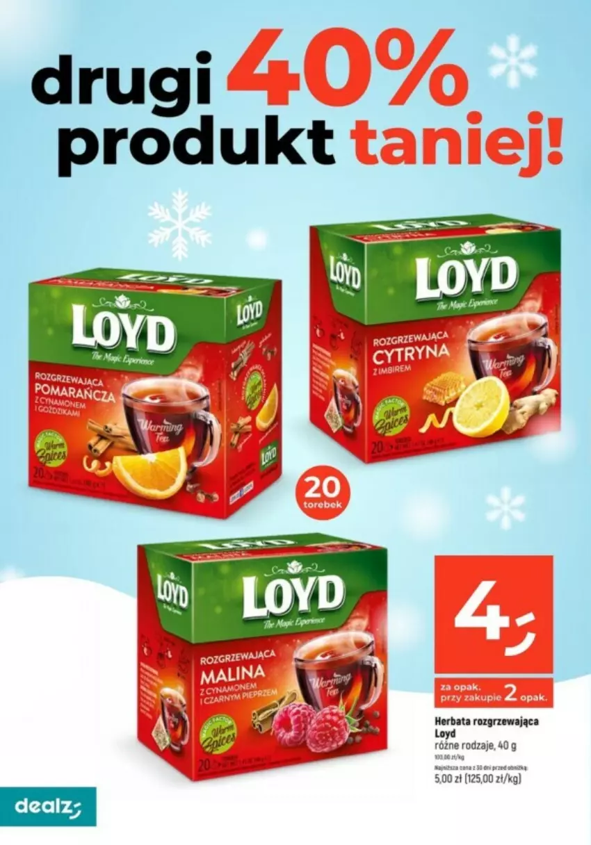 Gazetka promocyjna Dealz - ważna 09.11 do 15.11.2023 - strona 29 - produkty: Herbata, Loyd