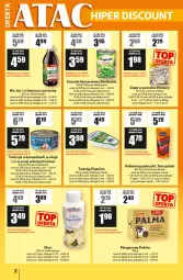 Gazetka promocyjna Auchan - Gazetka ATAC Hiper Discount - Gazetka - ważna od 25.03 do 25.03.2026 - strona 2 - produkty: Sos, Ser, Twaróg, Piątnica, Zupa, Jogurt, Bonduelle, Kawa, Palma, Tarczyński, Margaryna, Tuńczyk, Kabanos, Olej, Jogurt pitny, Groszek, Lisner