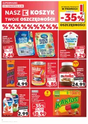 Gazetka promocyjna Kaufland - Gazetka tygodnia - Gazetka - ważna od 08.05 do 08.05.2024 - strona 6 - produkty: Serek puszysty, Nutella, Ser, Gra, Kaktus, Kosz, Lody, Tarczyński, Serek, Müller, Mleko zagęszczone, Napój mleczny, Ferrero, Kabanos, Napój, Nestlé, Lisner, Mleko