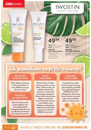 Gazetka promocyjna Ziko - Gazetka Ziko Dermo - Gazetka - ważna od 30.06 do 30.06.2025 - strona 10 - produkty: Makijaż, Woda micelarna, Pur, Iwostin, Peeling, Woda, Olej, Fa