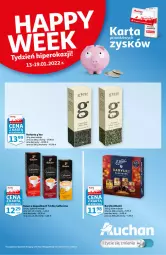 Gazetka promocyjna Auchan - Skarbonka #2 - Gazetka - ważna od 19.01 do 19.01.2022 - strona 1 - produkty: Tchibo, Cafissimo, Kawa, Herbata, Baryłki