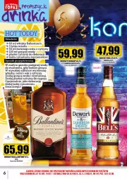 Gazetka promocyjna Topaz - Gazetka - Gazetka - ważna od 29.02 do 29.02.2024 - strona 6 - produkty: Sok, Gin, Cytryny, Miód, Whisky, Ballantine's