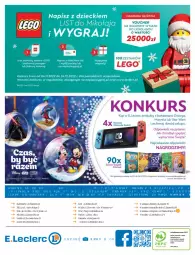 Gazetka promocyjna E Leclerc - Gazetka - ważna od 03.12 do 03.12.2022 - strona 48 - produkty: Nintendo Switch, Konsola, Gry, Gra, Inka, Tera, LEGO, Disney, Star Wars, LG, HP, Fa