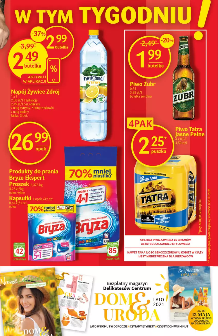 Gazetka promocyjna Delikatesy Centrum - Gazetka Delikatesy Centrum - ważna 13.05 do 19.05.2021 - strona 3 - produkty: Lion, Rum, Sos