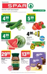 Gazetka promocyjna Spar - Spar - Gazetka - ważna od 28.05 do 28.05.2025 - strona 1 - produkty: Kawa rozpuszczalna, Kaktus, Kawa, Lody, Mleczko, Jacobs, Arbuz, Milka