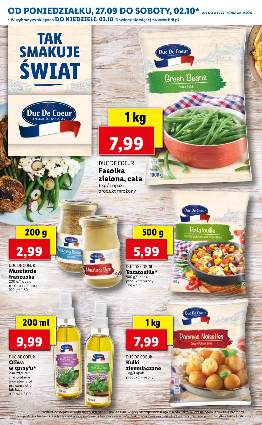 Gazetka promocyjna Lidl - KATALOG W STYLU FRANCUSKIM - ważna 27.09 do 01.10.2021 - strona 14 - produkty: Bazyl, Fa, Mus, Musztarda