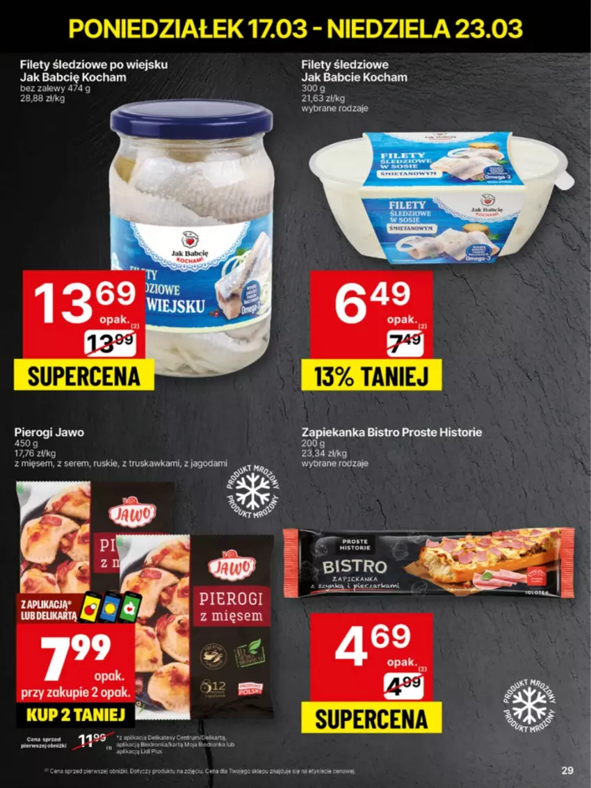 Gazetka promocyjna Delikatesy Centrum - NOWA GAZETKA Delikatesy Centrum od 17 marca! 17-23.03.2025 - ważna 17.03 do 23.03.2025 - strona 29 - produkty: Koc, Pierogi, Ser, Zapiekanka