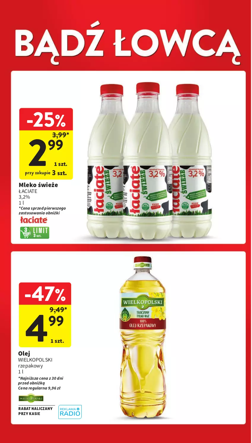 Gazetka promocyjna Intermarche - Gazetka Intermarche - ważna 11.04 do 17.04.2024 - strona 2 - produkty: Mleko, Olej