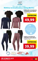 Gazetka promocyjna Lidl - GAZETKA - Gazetka - ważna od 07.11 do 07.11.2021 - strona 41 - produkty: Snowboard, Gin, Acer, Szal, Kosz, Koszulka, Koszulka termoaktywna, Legginsy, Bielizna