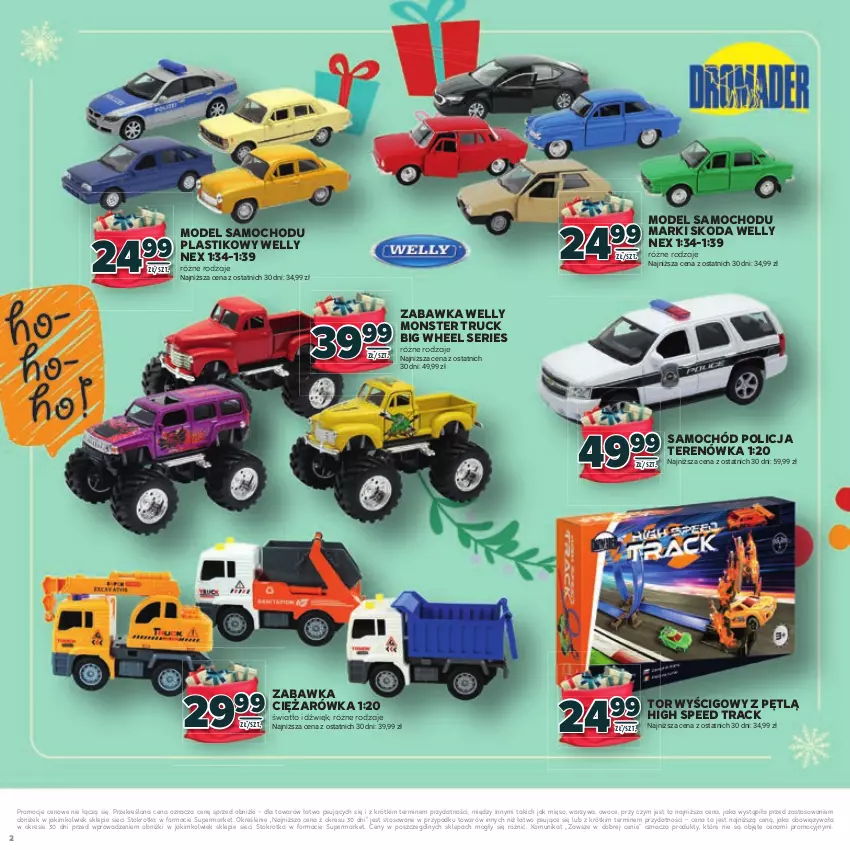 Gazetka promocyjna Stokrotka - Katalog Mikołajki! - ważna 20.11 do 10.12.2025 - strona 2 - produkty: Mięso, Monster truck, Owoce, Samochód, Ser, Warzywa, Zabawka