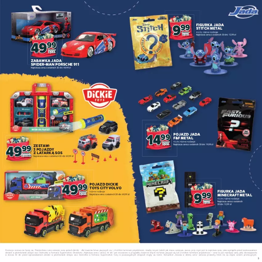 Gazetka promocyjna Stokrotka - Katalog Mikołajki! - ważna 20.11 do 10.12.2025 - strona 5 - produkty: Mięso, Minecraft, Owoce, Pojazd, Por, Sos, Warzywa, Zabawka