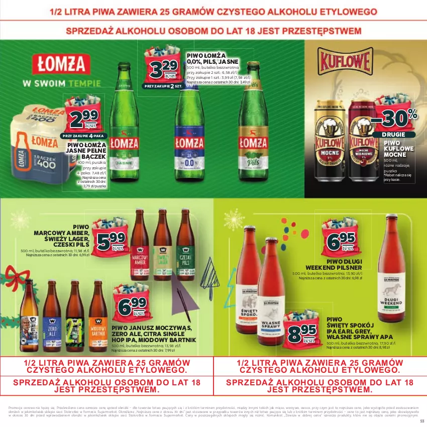 Gazetka promocyjna Stokrotka - Katalog Mikołajki! - ważna 20.11 do 10.12.2025 - strona 53 - produkty: Earl Grey, Gra, Mięso, Owoce, Piwa, Piwo, Warzywa