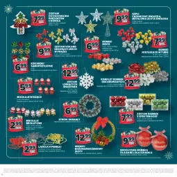 Gazetka promocyjna Stokrotka - Katalog Mikołajki! - Gazetka - ważna od 10.12 do 10.12.2025 - strona 12 - produkty: Warzywa, Mop, Choinka, Inka, Gwiazda, Bombki, Wieniec, Szpic, Owoce, Mięso, Zestaw bombek