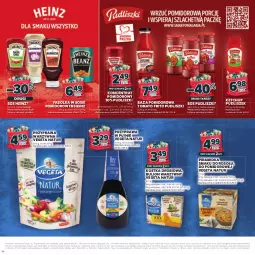 Gazetka promocyjna Stokrotka - Katalog Mikołajki! - Gazetka - ważna od 10.12 do 10.12.2025 - strona 34 - produkty: Ketchup, Koncentrat pomidorowy, Warzywa, Sos, Bulion, Lion, Piramidka smaku, Przyprawa w płynie, Owoce, Pudliszki, Vegeta, Heinz, Vegeta Natur, Mięso, Fa