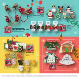 Gazetka promocyjna Stokrotka - Katalog Mikołajki! - Gazetka - ważna od 10.12 do 10.12.2025 - strona 9 - produkty: Opaska do włosów, Warzywa, Top, Ser, Inka, Opaska, Papier, Serwetki, Owoce, Mięso