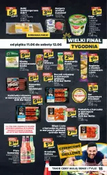 Gazetka promocyjna Netto - Gazetka spożywcza - Gazetka - ważna od 12.06 do 12.06.2021 - strona 15 - produkty: Piwa, Piwo, Kurczak, Sałatka, Sos, Ser, Mus, Gra, Somersby, Président, Hamburger, Winiary, Dega, Laur, Sałat, Bagietka, Sałatka ogórkowa, Oranżada, Hellena, Camembert, Burger, Boczek, Kaszanka, Brokuły, Grill, Kamis, Kasza, Mięso, Dynią, Musztarda