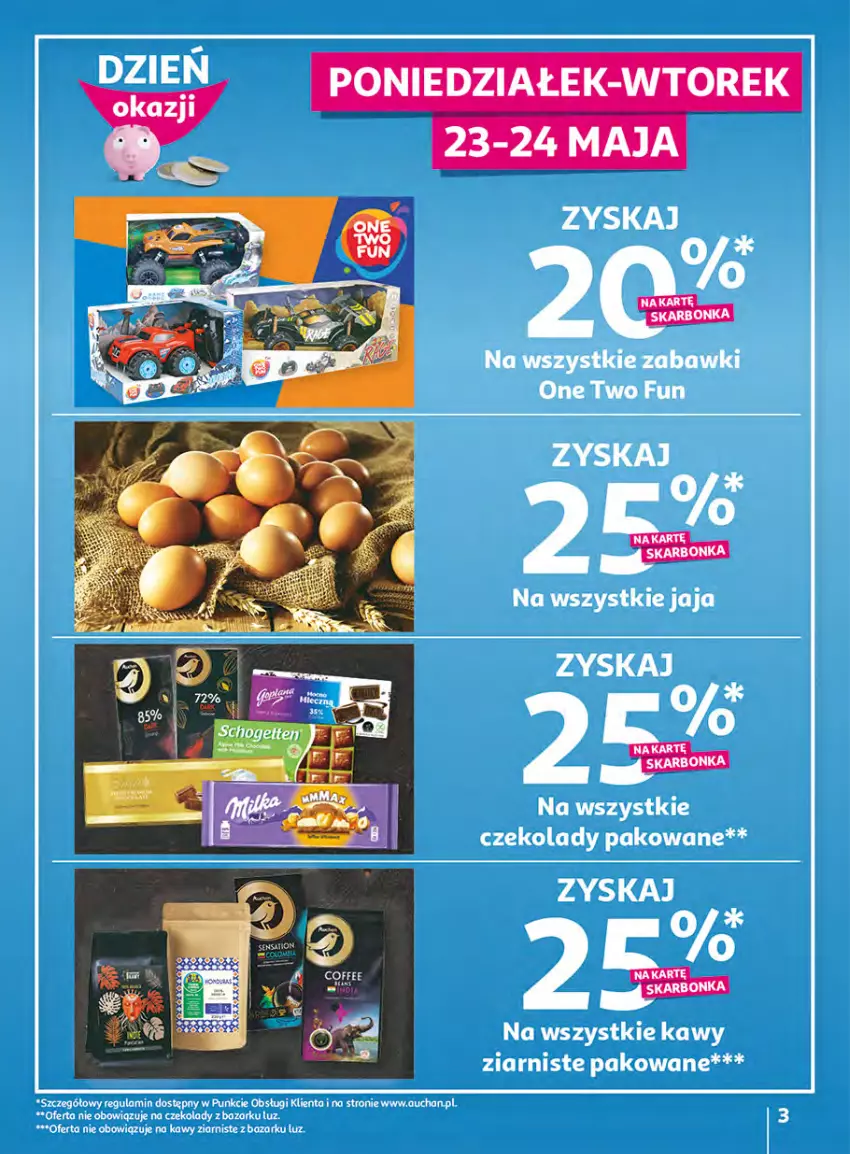 Gazetka promocyjna Auchan - Udane grillowanie jest w cenie Hipermarkety - ważna 19.05 do 28.05.2022 - strona 3