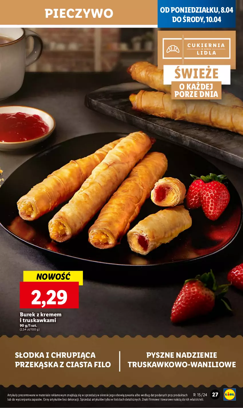 Gazetka promocyjna Lidl - GAZETKA - ważna 08.04 do 10.04.2024 - strona 27 - produkty: Piec, Pieczywo, Por