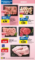 Gazetka promocyjna Lidl - GAZETKA - Gazetka - ważna od 10.04 do 10.04.2024 - strona 28 - produkty: Kurczak, Perliczka, Mięso mielone, Tusz, Burger, Mięso