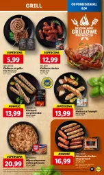 Gazetka promocyjna Lidl - GAZETKA - Gazetka - ważna od 10.04 do 10.04.2024 - strona 35 - produkty: Ser, Dulano, Grill, Kiełbasa, Mięso wieprzowe, Mięso