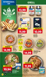 Gazetka promocyjna Lidl - GAZETKA - Gazetka - ważna od 10.04 do 10.04.2024 - strona 36 - produkty: Sałatka, Ser, Oliwki, Burrata, Wazon, Sałat, Bazyl, Grill