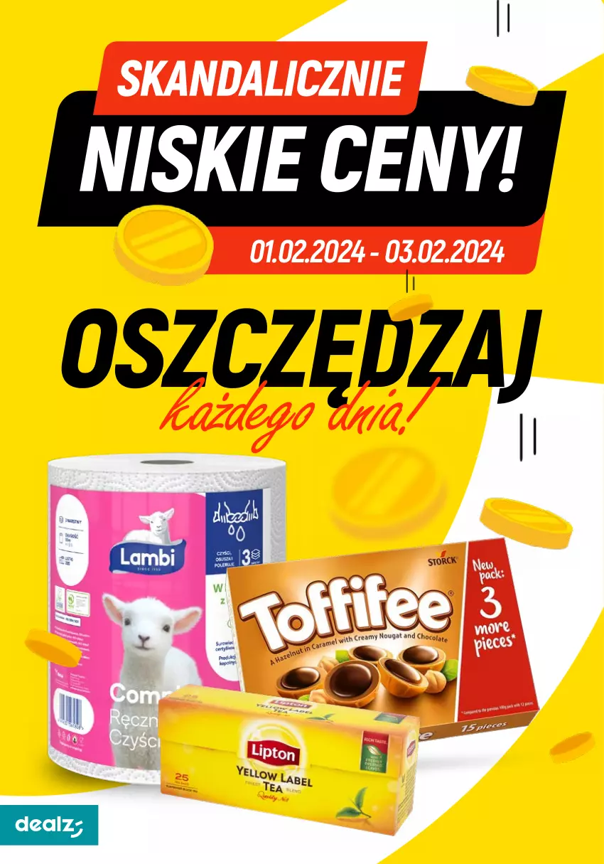 Gazetka promocyjna Dealz - MAKE A DEALZ - ważna 01.02 do 07.02.2024 - strona 2 - produkty: Gra, Toffifee