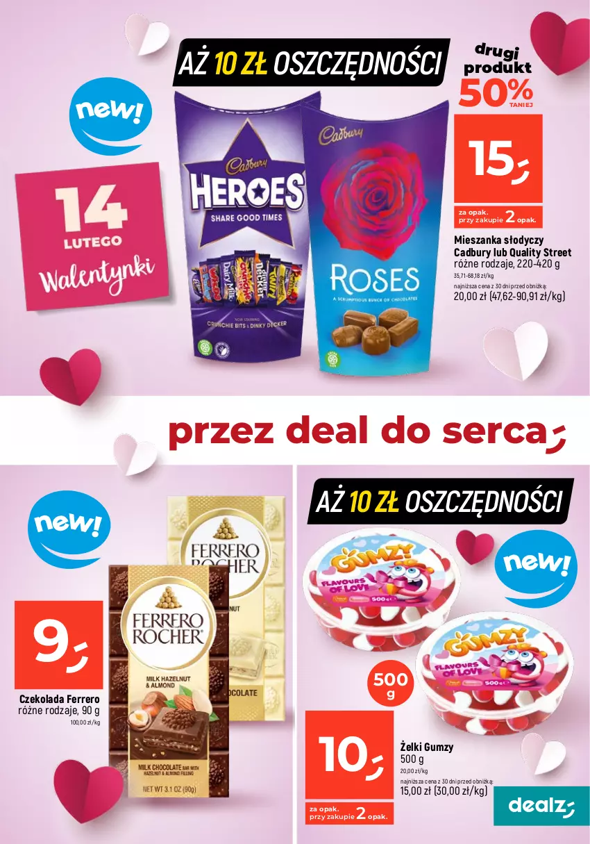 Gazetka promocyjna Dealz - MAKE A DEALZ - ważna 01.02 do 07.02.2024 - strona 9 - produkty: Czekolada, Ferrero, Ser