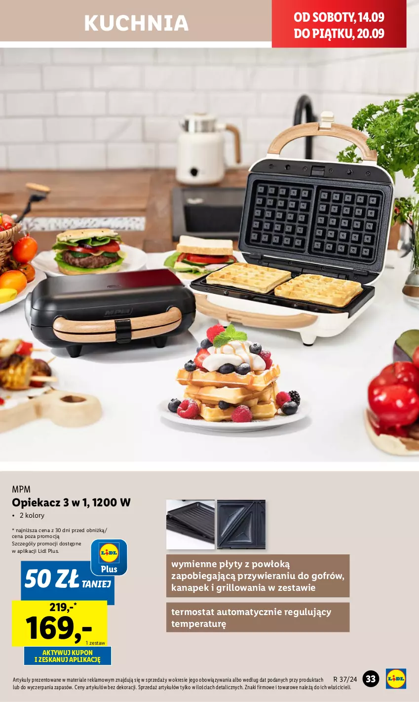 Gazetka promocyjna Lidl - GAZETKA - ważna 09.09 do 14.09.2024 - strona 39 - produkty: Grill, Kuchnia, Termos