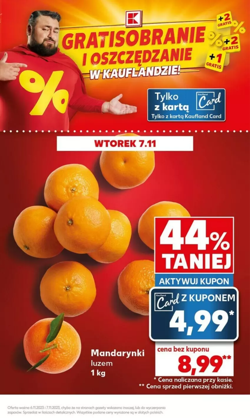 Gazetka promocyjna Kaufland - ważna 06.11 do 07.11.2023 - strona 20 - produkty: Mandarynki