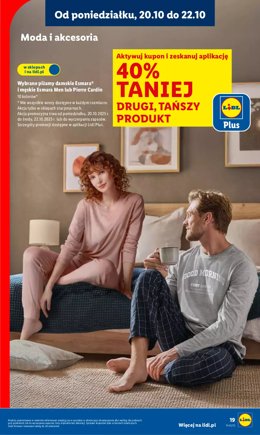 Gazetka promocyjna Lidl - GAZETKA - ważna 20.10 do 25.10.2025 - strona 23 - produkty: Moda, Pierre Cardin