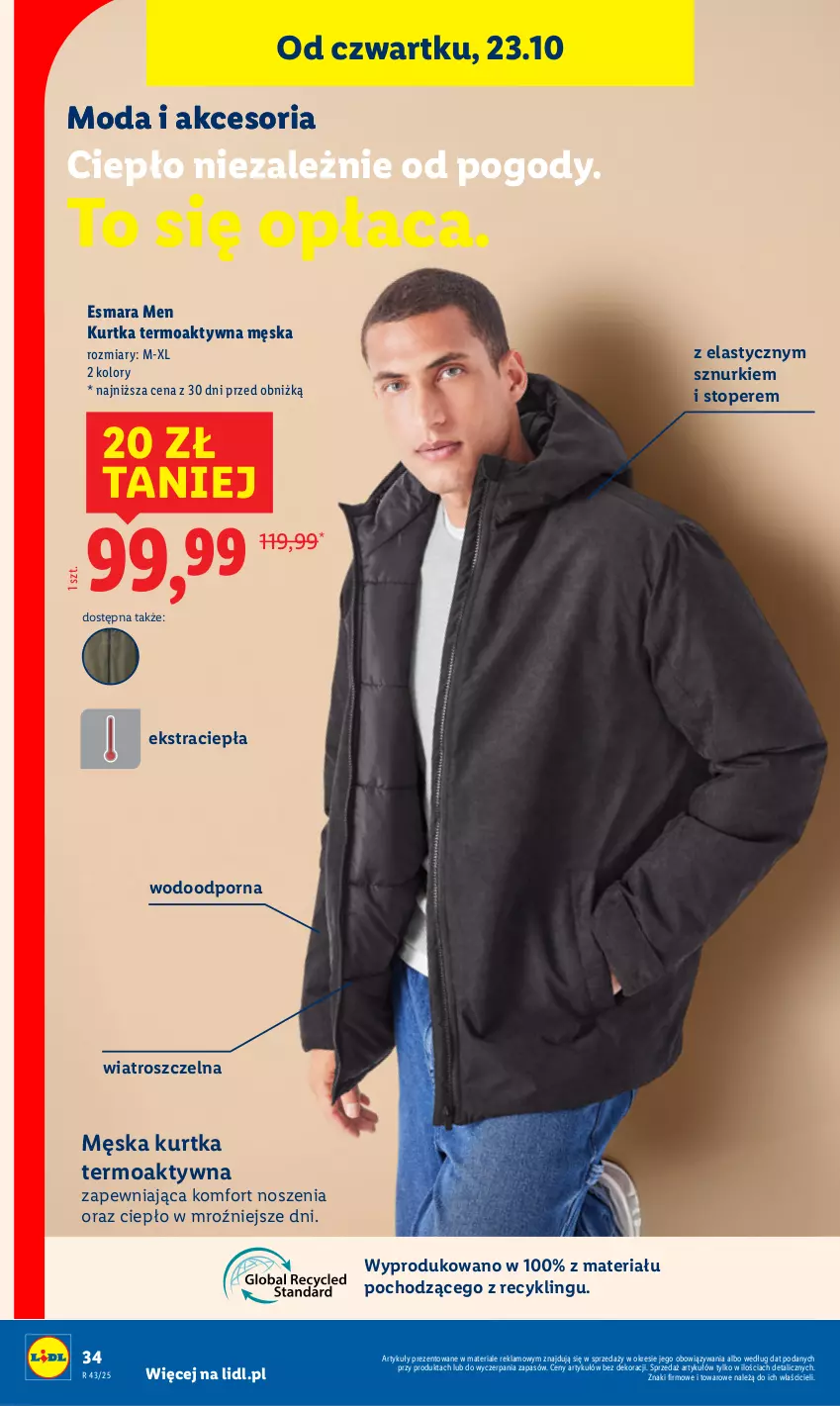 Gazetka promocyjna Lidl - GAZETKA - ważna 20.10 do 25.10.2025 - strona 38 - produkty: Kurtka, Moda, Por, Top