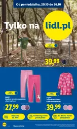 Gazetka promocyjna Lidl - GAZETKA - Gazetka - ważna od 25.10 do 25.10.2025 - strona 10 - produkty: Gin, Legginsy, Spodnie, Sukienka
